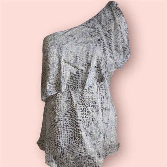 White House Black Market Tops - White House Black Market Asymmetrical Blouse